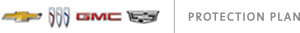 Chevrolet, Buick, GMC, Cadillac logos with "Protection Plan" text. Vehicle warranty.