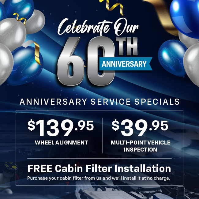 Anniversary Service Specials